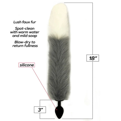 Plug Anal & Queue de Renard - Foxy Fox Tail | Icon Brands Icon Brands Sensations plus