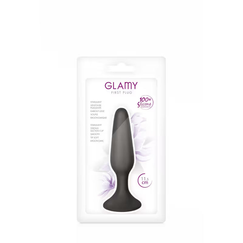 Plug Anal Silicone - First Plug GLAMY | Trois Tailles pour une Initiation au Plaisir Anal Glamy Sensations plus