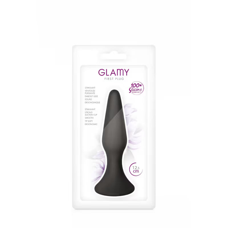 Plug Anal Silicone - First Plug GLAMY | Trois Tailles pour une Initiation au Plaisir Anal Glamy Sensations plus