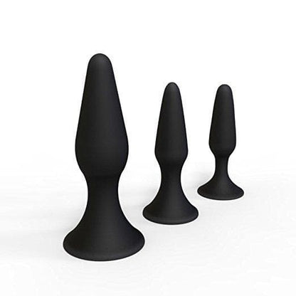 Plug Anal Silicone - First Plug GLAMY | Trois Tailles pour une Initiation au Plaisir Anal Glamy Sensations plus