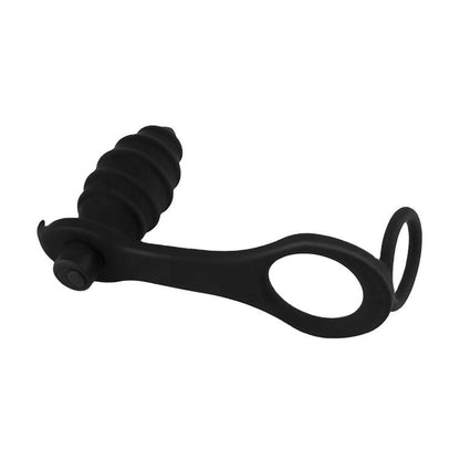 Plug Anal Vibrant & Anneau Double - Blue Junker | Stimulation Interne & Massage du Périnée Blue Junker Sensations plus