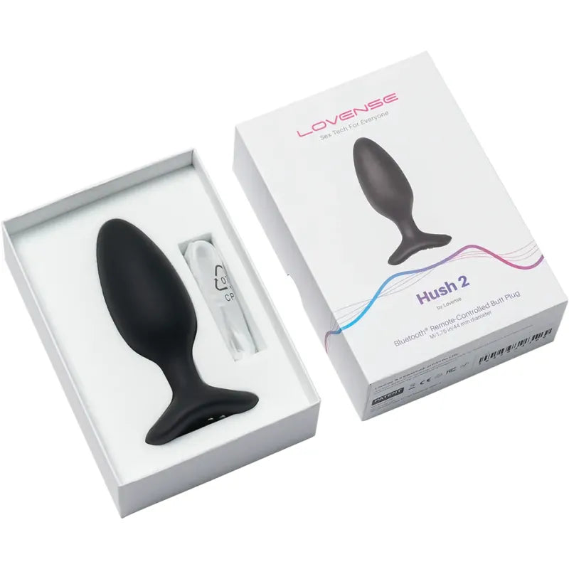 Plug Anal Vibrant Connecté - Hush 2 | Lovense Lovense Sensations plus