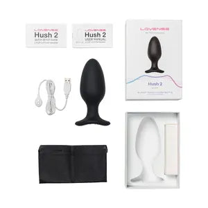 Plug Anal Vibrant Connecté - Hush 2 | Lovense Lovense Sensations plus