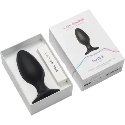 Plug Anal Vibrant Connecté - Hush 2 | Lovense Lovense Sensations plus