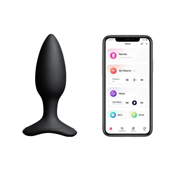 Plug Anal Vibrant Connecté - Hush 2 | Lovense Lovense Sensations plus