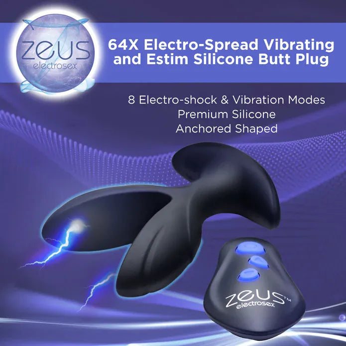 Plug Anal Vibrant E-Stim - Electro-Spread | Zeus Zeus Sensations plus