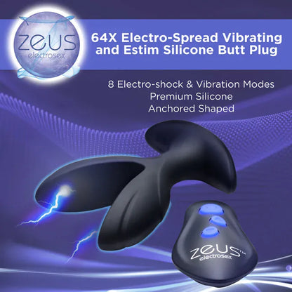 Plug Anal Vibrant E-Stim - Electro-Spread | Zeus Zeus Sensations plus