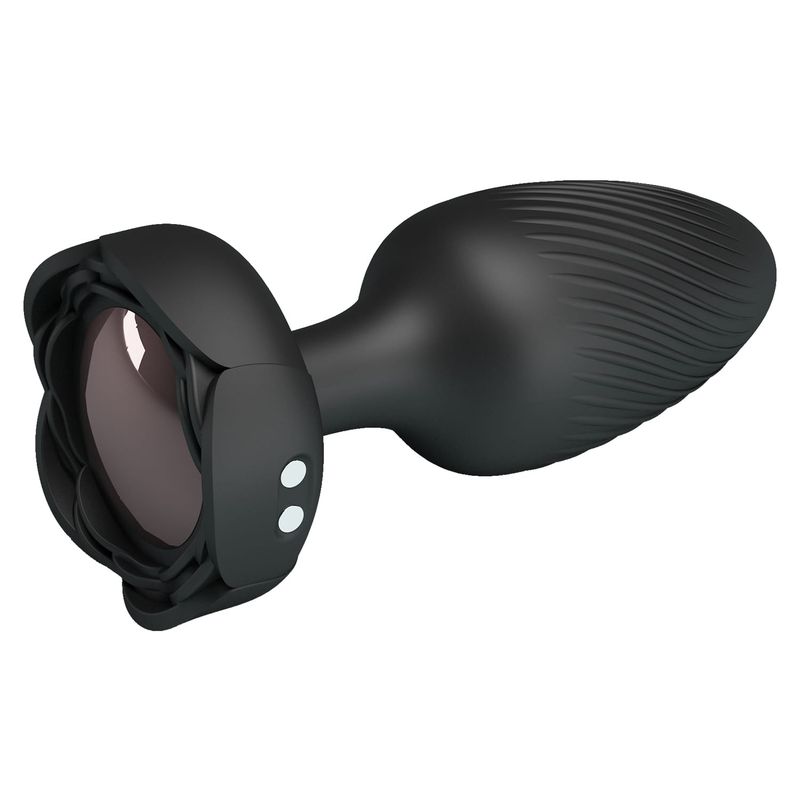 Plug Anal Vibrant Lumineux - Pretty Love Osborn | 10 Modes, Taille Medium & LED Multicolores Pretty Love Sensations plus