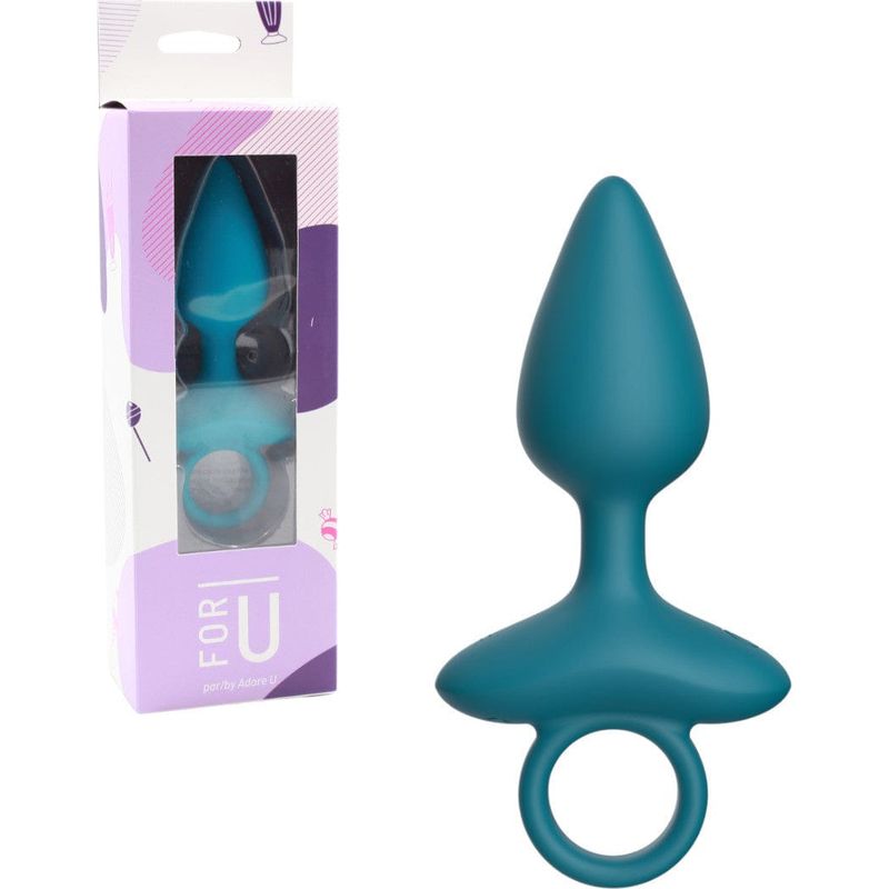Plug Anal Vibrant - Sour Drop d’Adore U | 10 Modes, Silicone Doux, Étanche Adore U - For U Sensations plus
