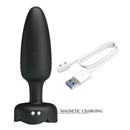 Plug Anal Vibrant Va-et-Vient Lumineux - Pretty Love Tarion | Puissant & LED Multicolores Pretty Love Sensations plus