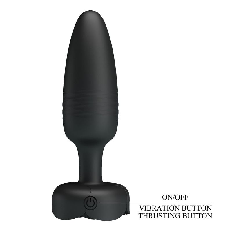 Plug Anal Vibrant Va-et-Vient Lumineux - Pretty Love Tarion | Puissant & LED Multicolores Pretty Love Sensations plus