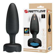 Plug Anal Vibrant Va-et-Vient Lumineux - Pretty Love Tarion | Puissant & LED Multicolores Pretty Love Sensations plus
