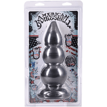 Plug Anal XL -  American Bombshell Triple Payload | Base Large avec Reliefs Progressifs Doc Johnson Sensations plus