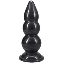 Plug Anal XL -  American Bombshell Triple Payload | Base Large avec Reliefs Progressifs Doc Johnson Sensations plus
