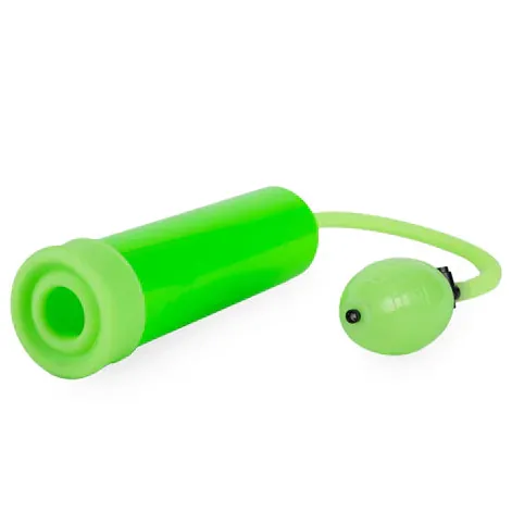 Pompe à pénis - Go Glow Penis Pump | Brille dans le Noir & Chambre Large de 9" Pouces Our Erotic Journey Sensations plus