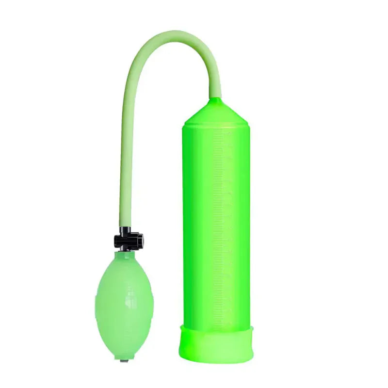 Pompe à pénis - Go Glow Penis Pump | Brille dans le Noir & Chambre Large de 9" Pouces Our Erotic Journey Sensations plus