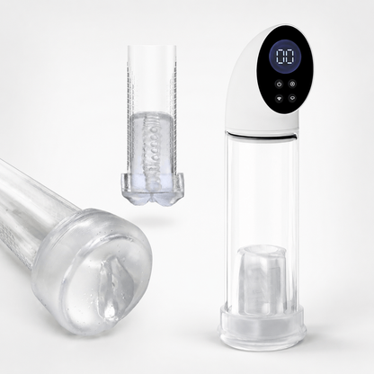Pompe Automatique Rechargeable - Pumped Hyperscope | Manchon Vaginal Pumped Sensations plus