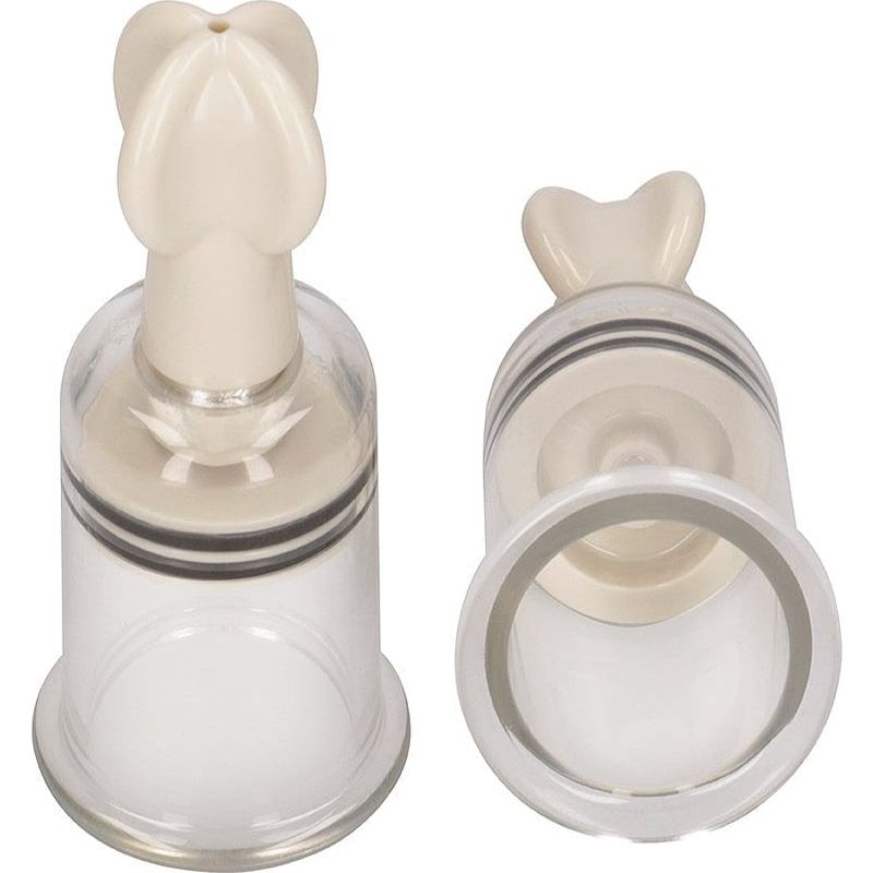 Pompe et Ventouse à mamelons - Nipple Suction | Kit d'aspiration moyen Shots America Sensations plus