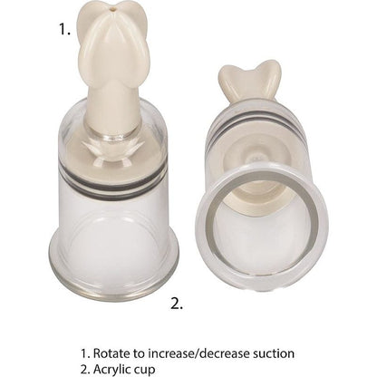 Pompe et Ventouse à mamelons - Nipple Suction | Kit d'aspiration moyen Shots America Sensations plus
