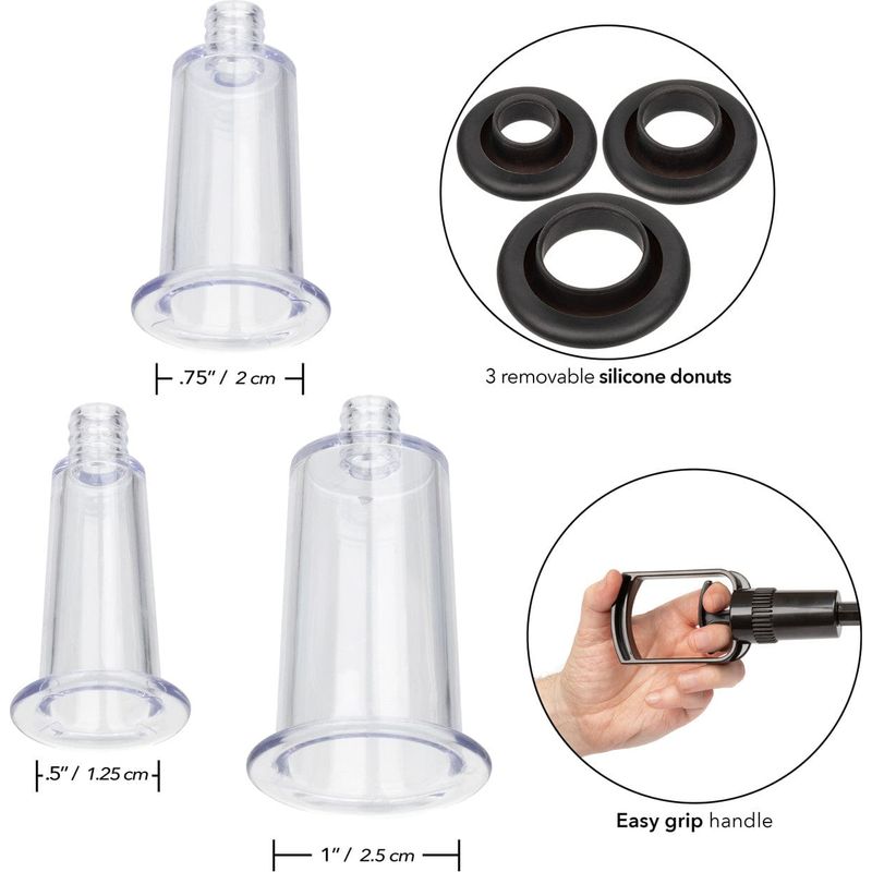 Pompe Féminine - Boundless - Body Pump Kit CalExotics Sensations plus