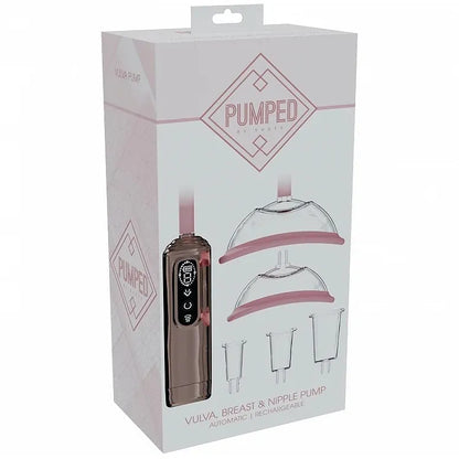 Pompe Rechargeable Automatique - Pumped | Vulve, Seins & Mamelons Pumped Sensations plus