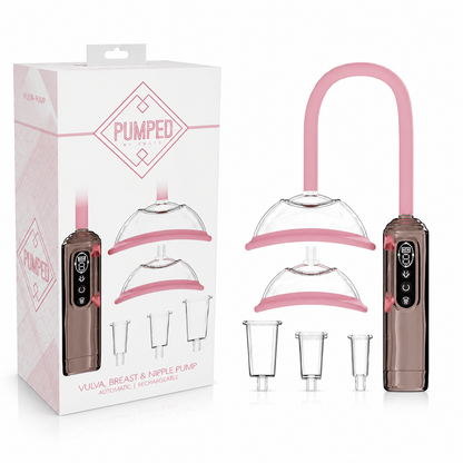 Pompe Rechargeable Automatique - Pumped | Vulve, Seins & Mamelons Pumped Sensations plus
