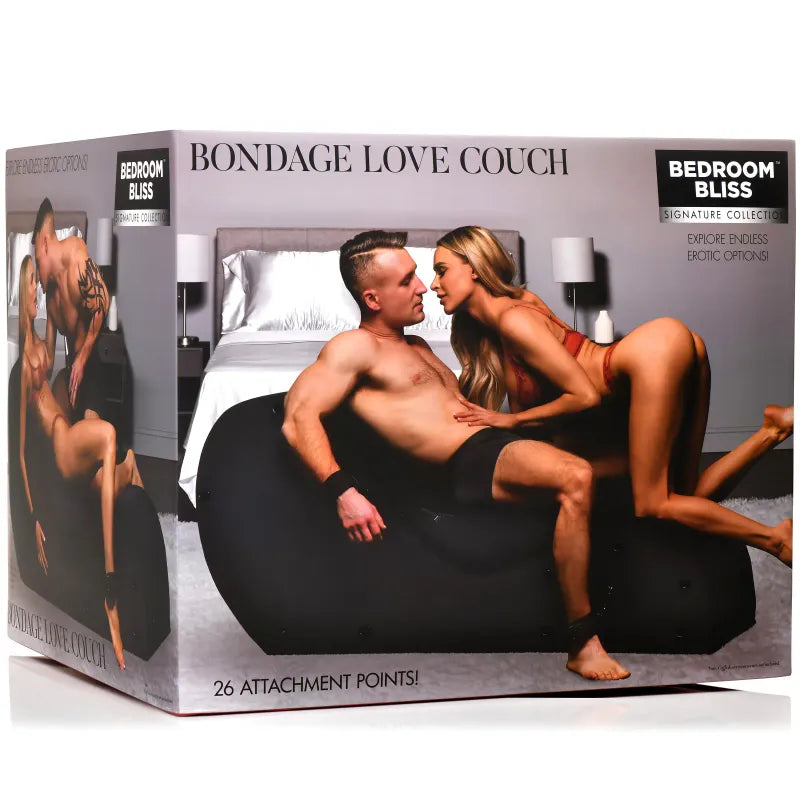 Positionneur Sexuel - Bedroom Bliss Bondage Love Couch | Chaise BDSM & Position Intime Bedroom Bliss Sensations plus