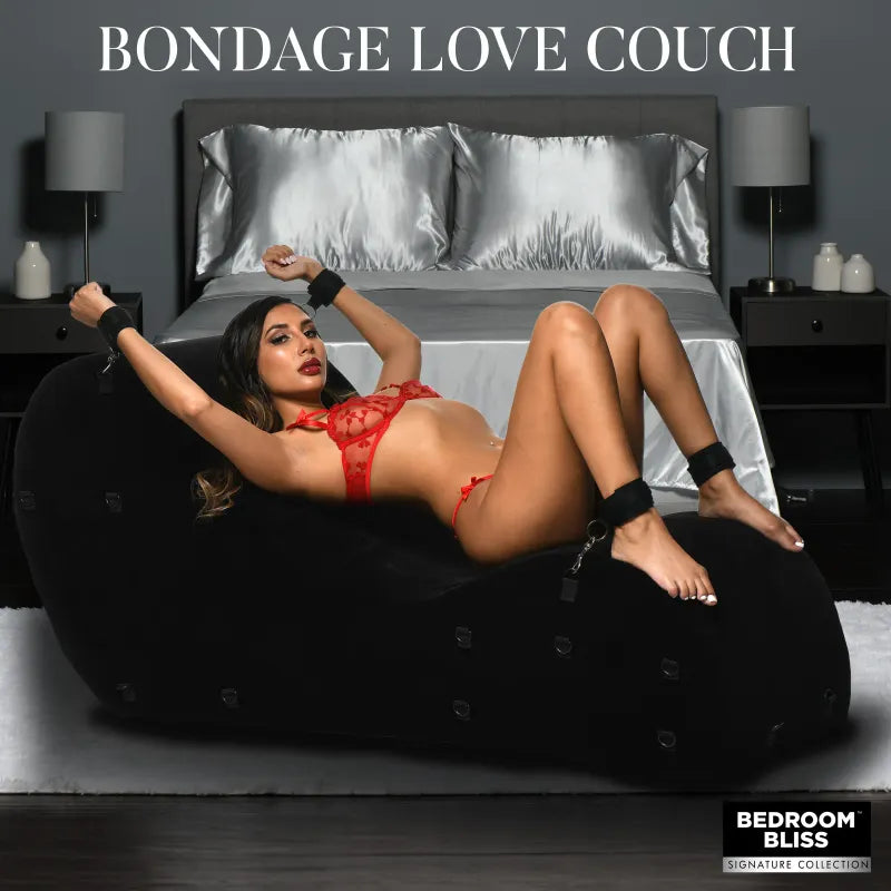 Positionneur Sexuel - Bedroom Bliss Bondage Love Couch | Chaise BDSM & Position Intime Bedroom Bliss Sensations plus
