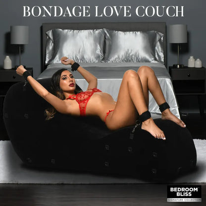 Positionneur Sexuel - Bedroom Bliss Bondage Love Couch | Chaise BDSM & Position Intime Bedroom Bliss Sensations plus