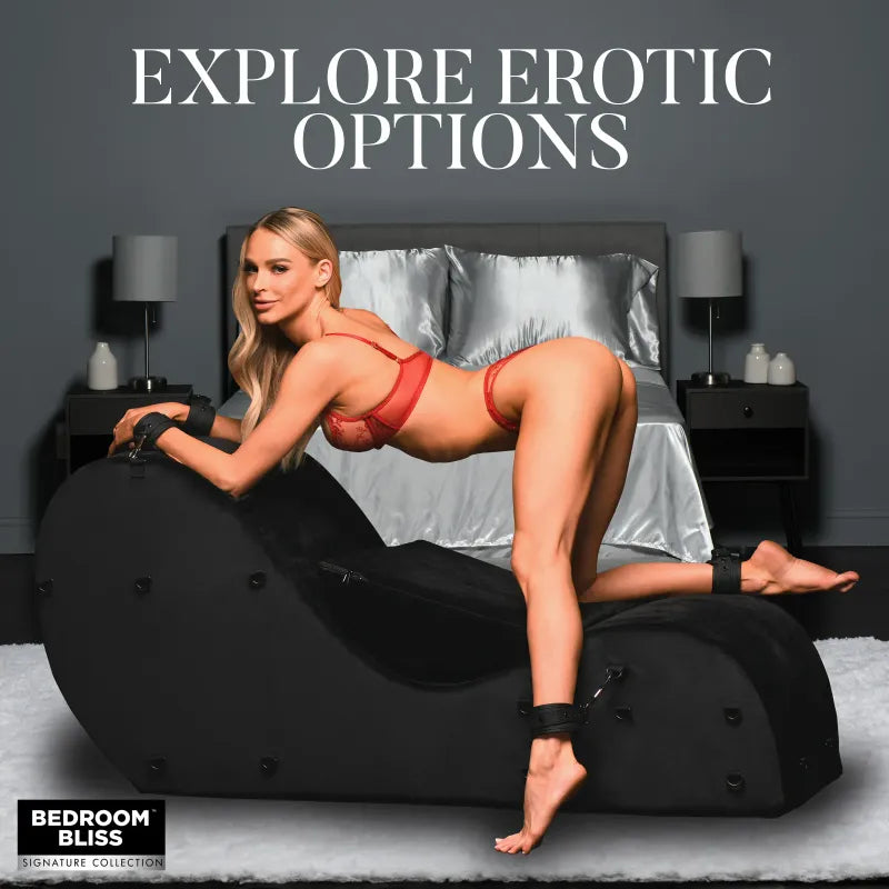 Positionneur Sexuel - Bedroom Bliss Bondage Love Couch | Chaise BDSM & Position Intime Bedroom Bliss Sensations plus