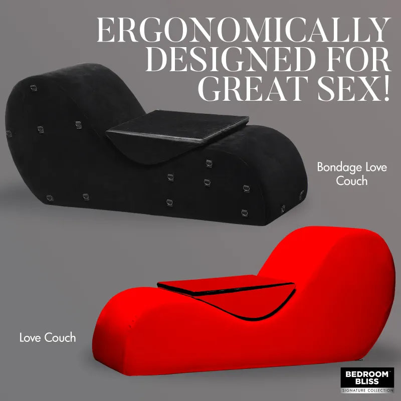 Positionneur Sexuel - Bedroom Bliss Bondage Love Couch | Chaise BDSM & Position Intime Bedroom Bliss Sensations plus