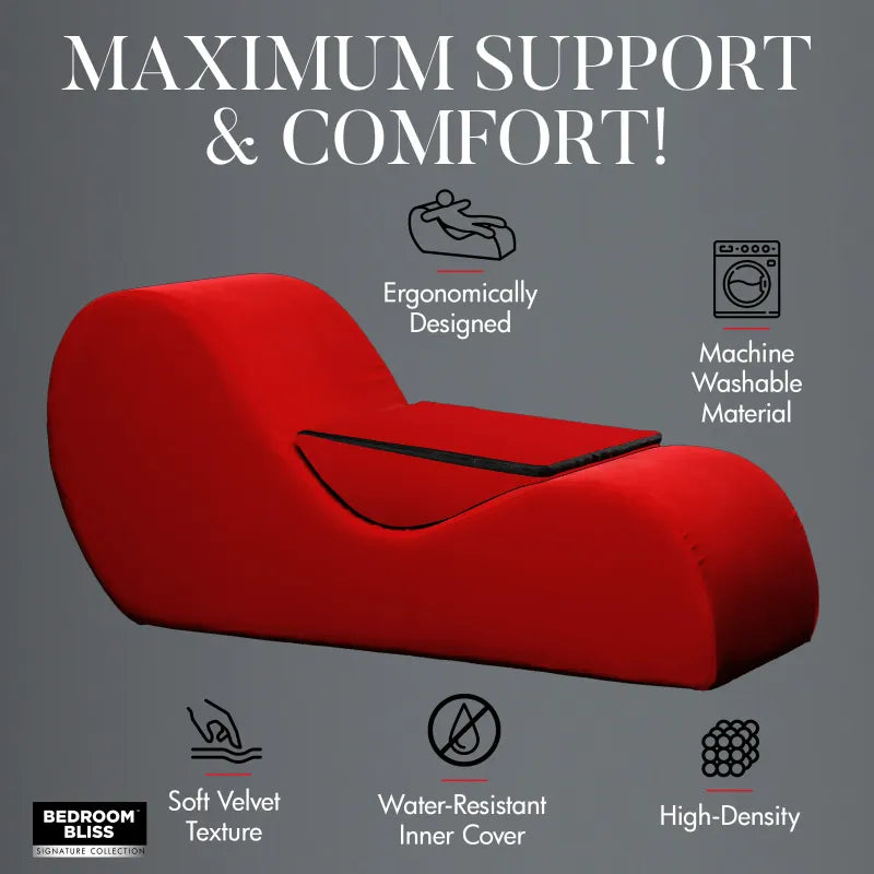 Positionneur Sexuel -Bedroom Bliss Love Kinky Couch | Chaise pour Positions Intimes Bedroom Bliss Sensations plus