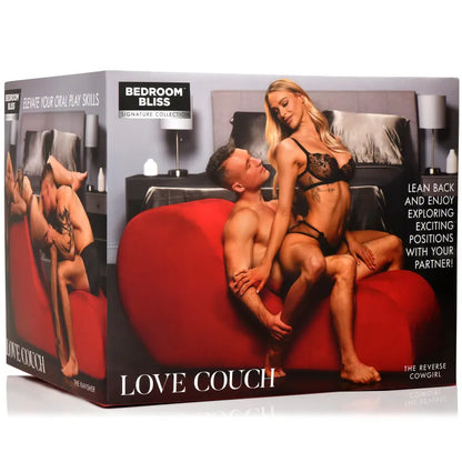 Positionneur Sexuel -Bedroom Bliss Love Kinky Couch | Chaise pour Positions Intimes Bedroom Bliss Sensations plus