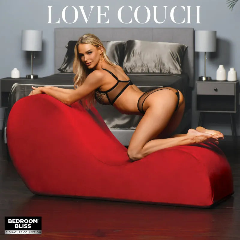 Positionneur Sexuel -Bedroom Bliss Love Kinky Couch | Chaise pour Positions Intimes Bedroom Bliss Sensations plus