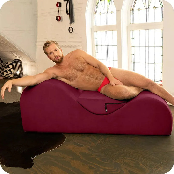 Positionneur Sexuel - Liberator - Esse Sex Lounger in Merlot Liberator Sensations plus