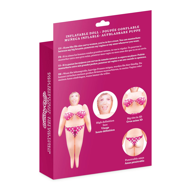 Poupée Gonflable 2 Orifices - Amber Femme Ronde 3XL | Candy Dolls Candy Dolls Sensations plus