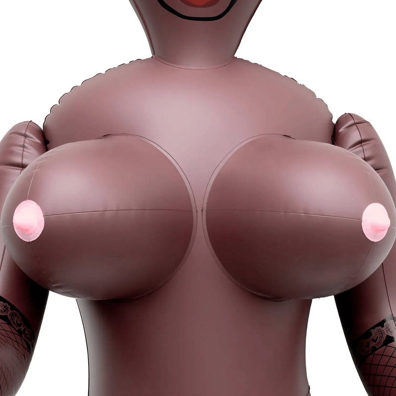 Poupée Gonflable 3 Orifices - Angela Femme Noire | Candy Dolls Candy Dolls Sensations plus