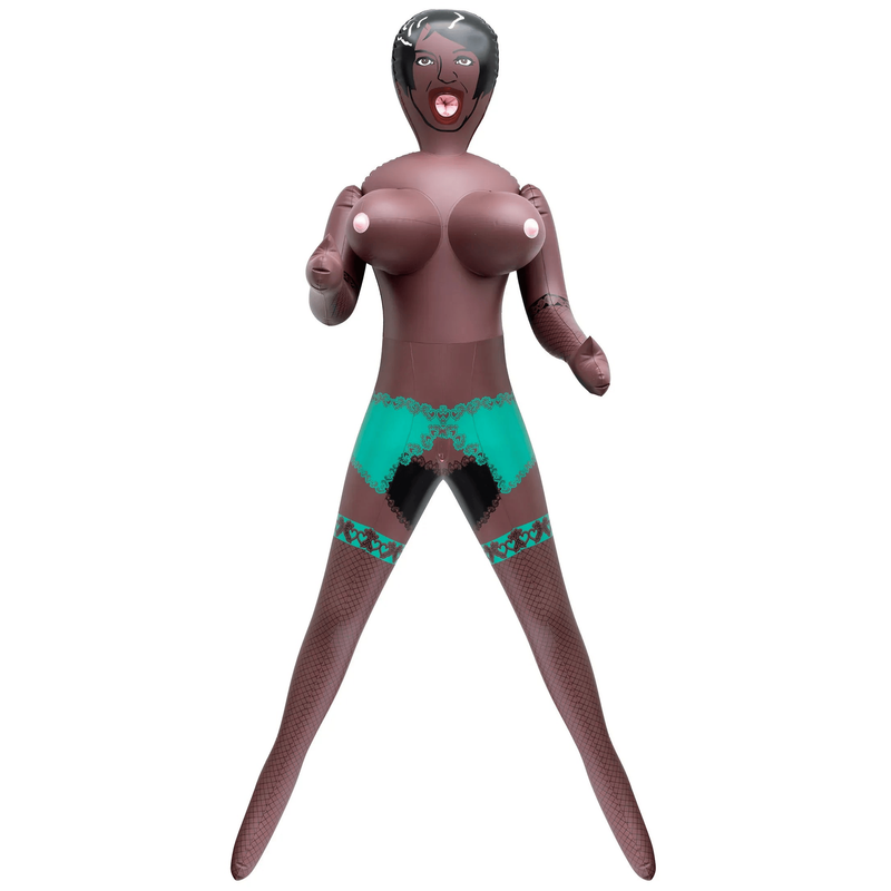 Poupée Gonflable 3 Orifices - Angela Femme Noire | Candy Dolls Candy Dolls Sensations plus