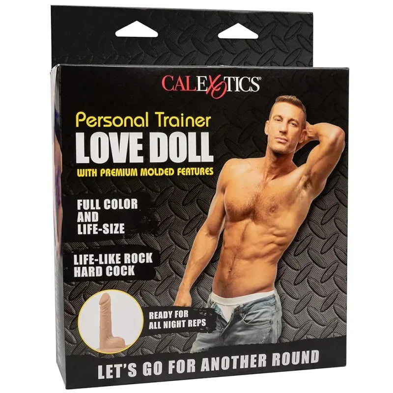 Poupée Gonflable - Personal Trainer CalExotics | Pénis de 14 cm Calexotics Sensations plus