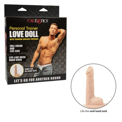 Poupée Gonflable - Personal Trainer CalExotics | Pénis de 14 cm Calexotics Sensations plus