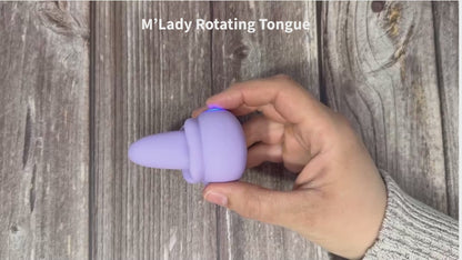Vibrator with Movements - M'Lady Rotating Tongue & Targeted Vibrations