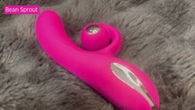 Vibrateur Double Stimulation - Bean Sprout | Clitoris & Rotation Vaginale
