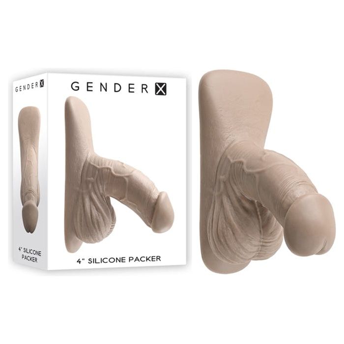 Prothèse - Gender X - 4'' Silicone Packer Gender X Sensations plus