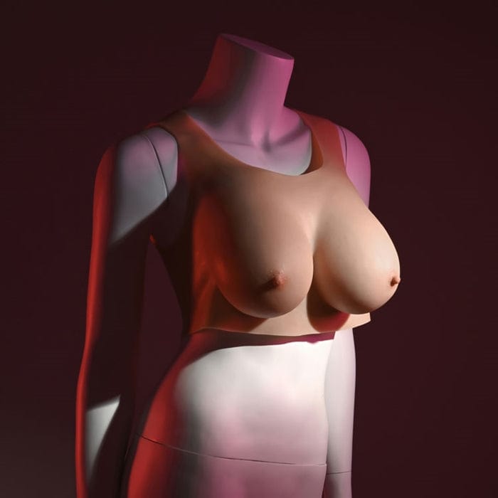 Prothèse Seins D-Cup - Undergarments | Gilet Silicone & Ultra-Réaliste Gender X Sensations plus
