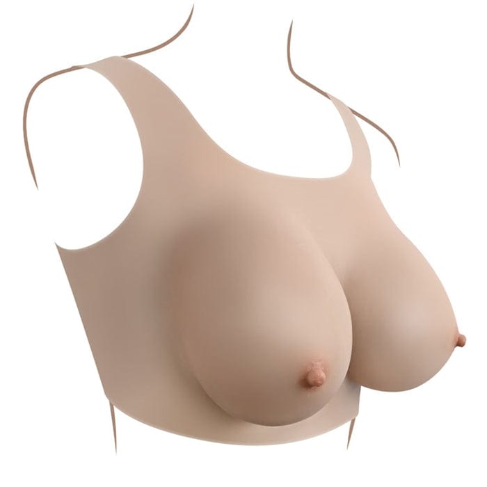 Prothèse Seins D-Cup - Undergarments | Gilet Silicone & Ultra-Réaliste Gender X Sensations plus