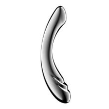 Dildo en Acier Inoxydable - Satisfyer Pure Gravity 3 | Point-G, Double Texture & Massif
