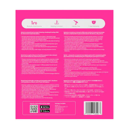 Sex Machine 3 en 1 - Lovense Spinel | Vibrant, Chauffante, Va-et-Vient & Connectée Lovense Sensations plus