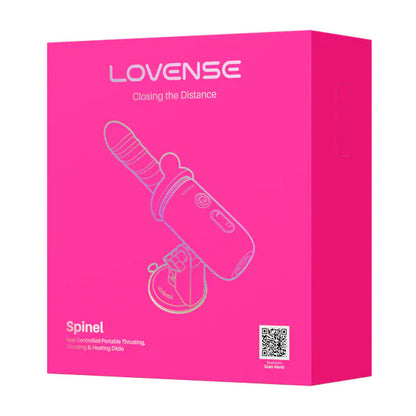 Sex Machine 3 en 1 - Lovense Spinel | Vibrant, Chauffante, Va-et-Vient & Connectée Lovense Sensations plus