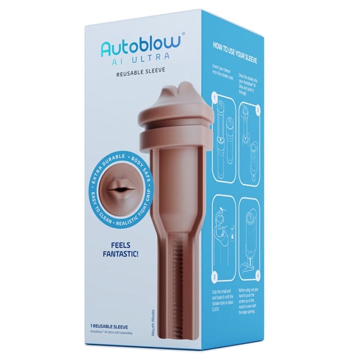 Sleeve - Autoblow - Autoblow AI Ultra Mouth Sleeve Autoblow Sensations plus