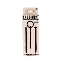Sondes urétrales en silicone Knot-Knot NMC | Kit de 3 pièces Excellent Power Sensations plus